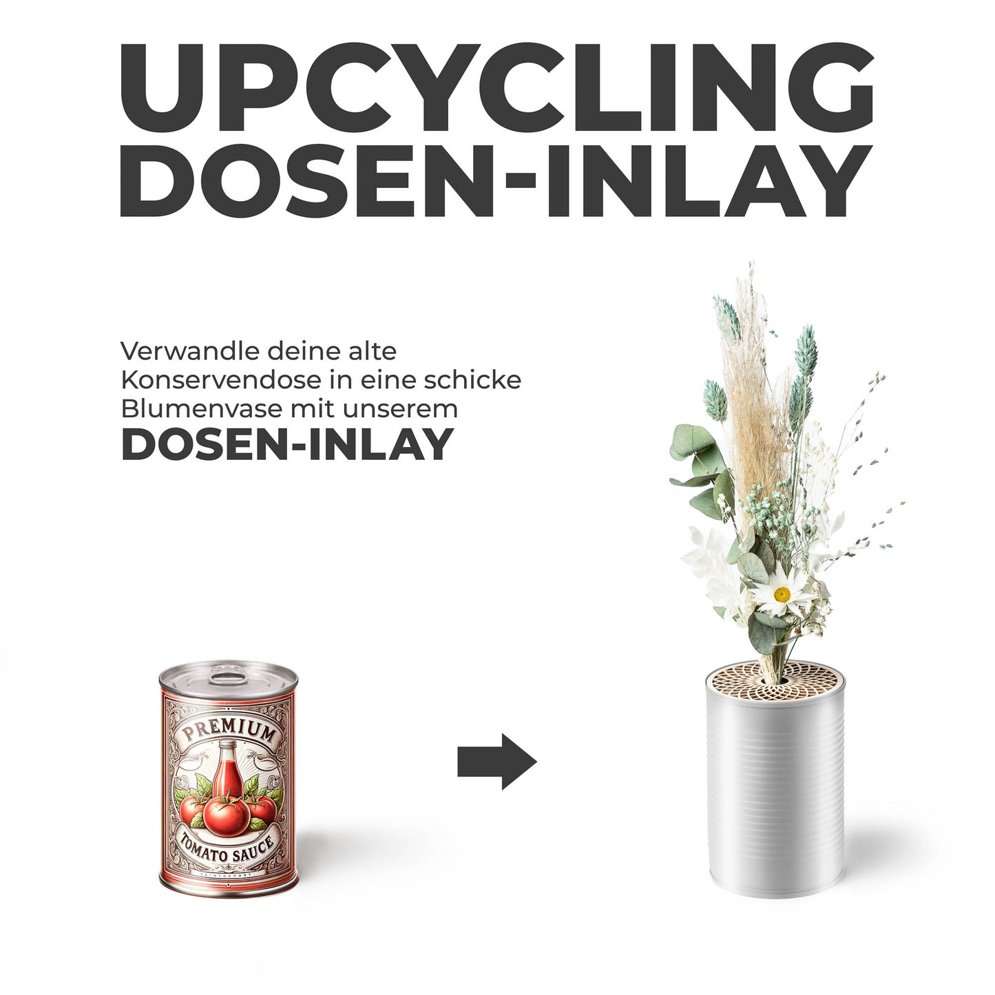 Dosen-Inlay aus Holz - 'Lid Grid'