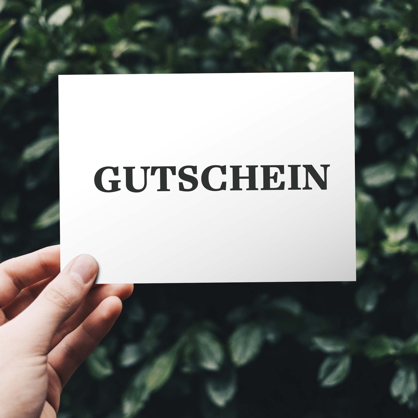 Geschenkgutschein