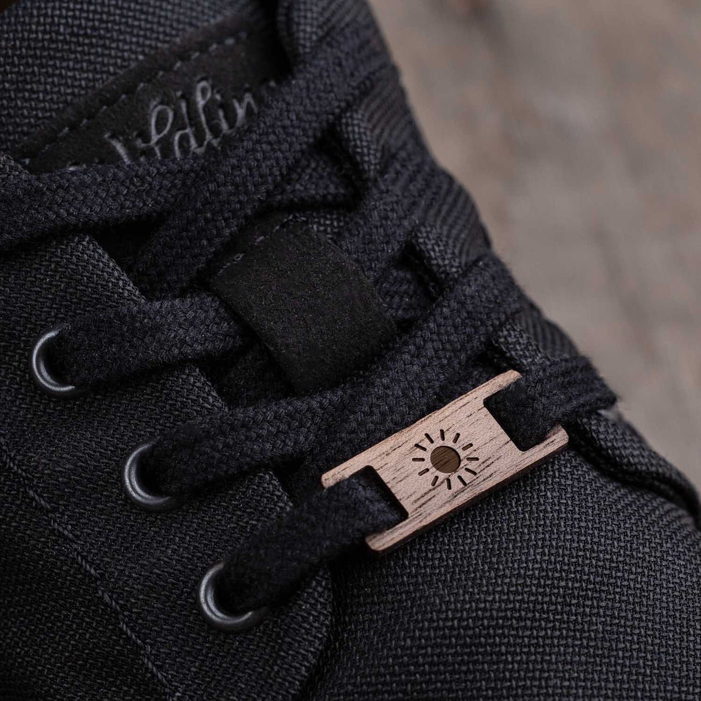 Shoetags aus Holz /// Sonne