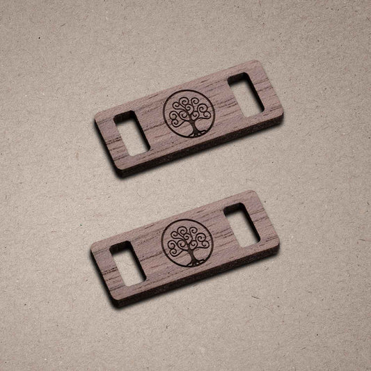 Shoetags aus Holz | Lebensbaum