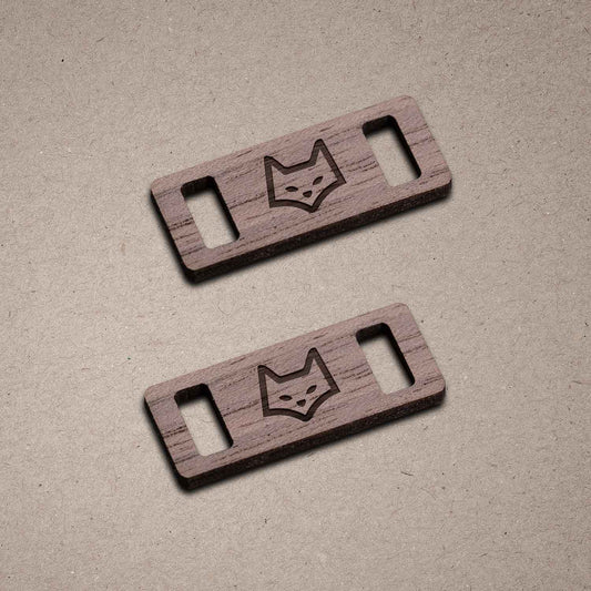 Shoetags aus Holz | Fuchs