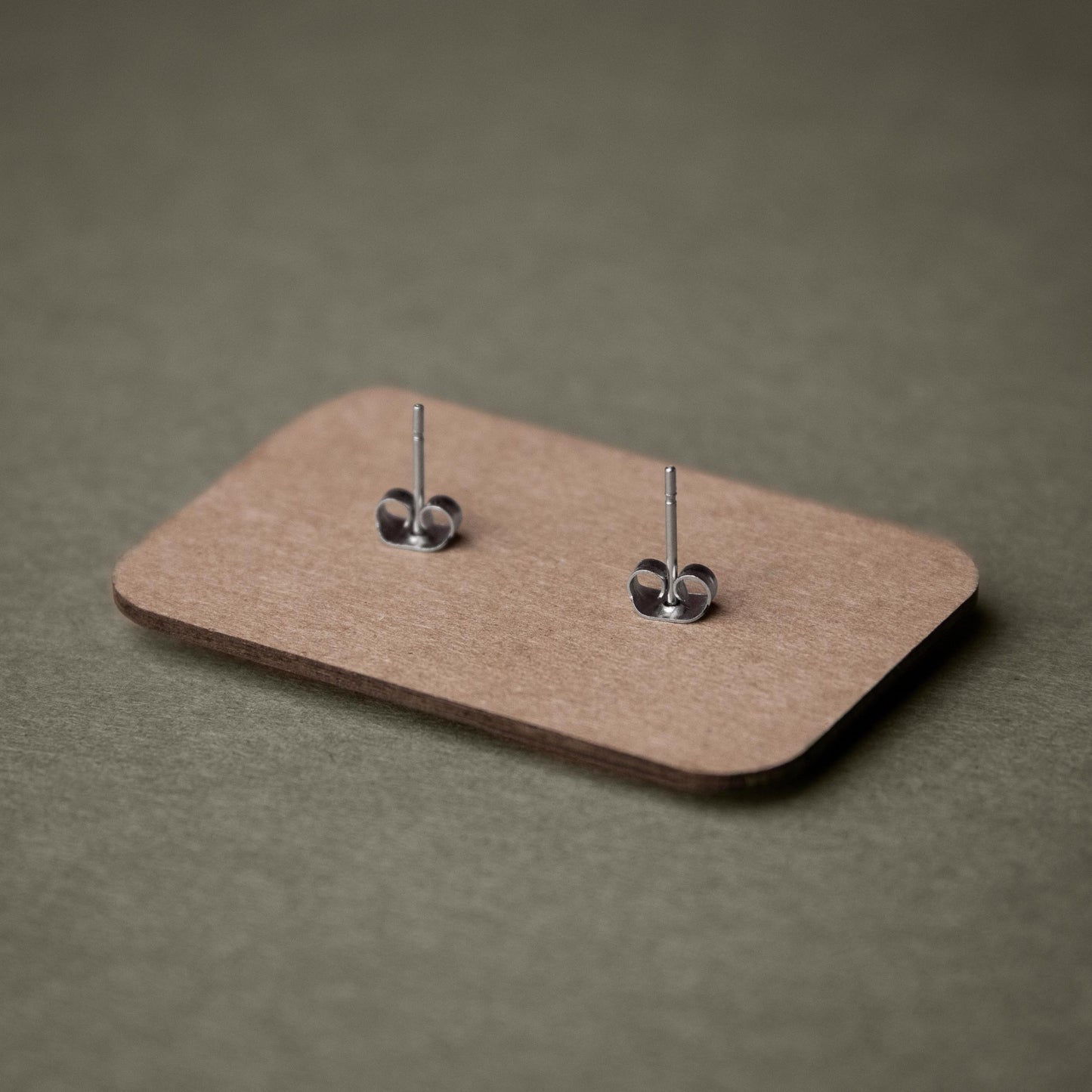 Ohrstecker aus Holz | Blüte