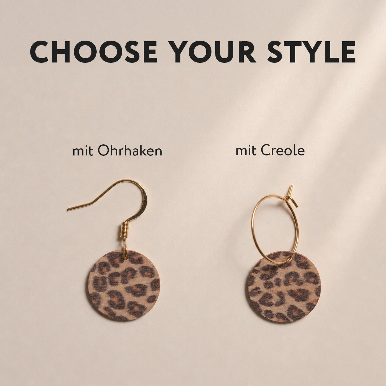 Leo Dot – Leichte Statement Ohrringe