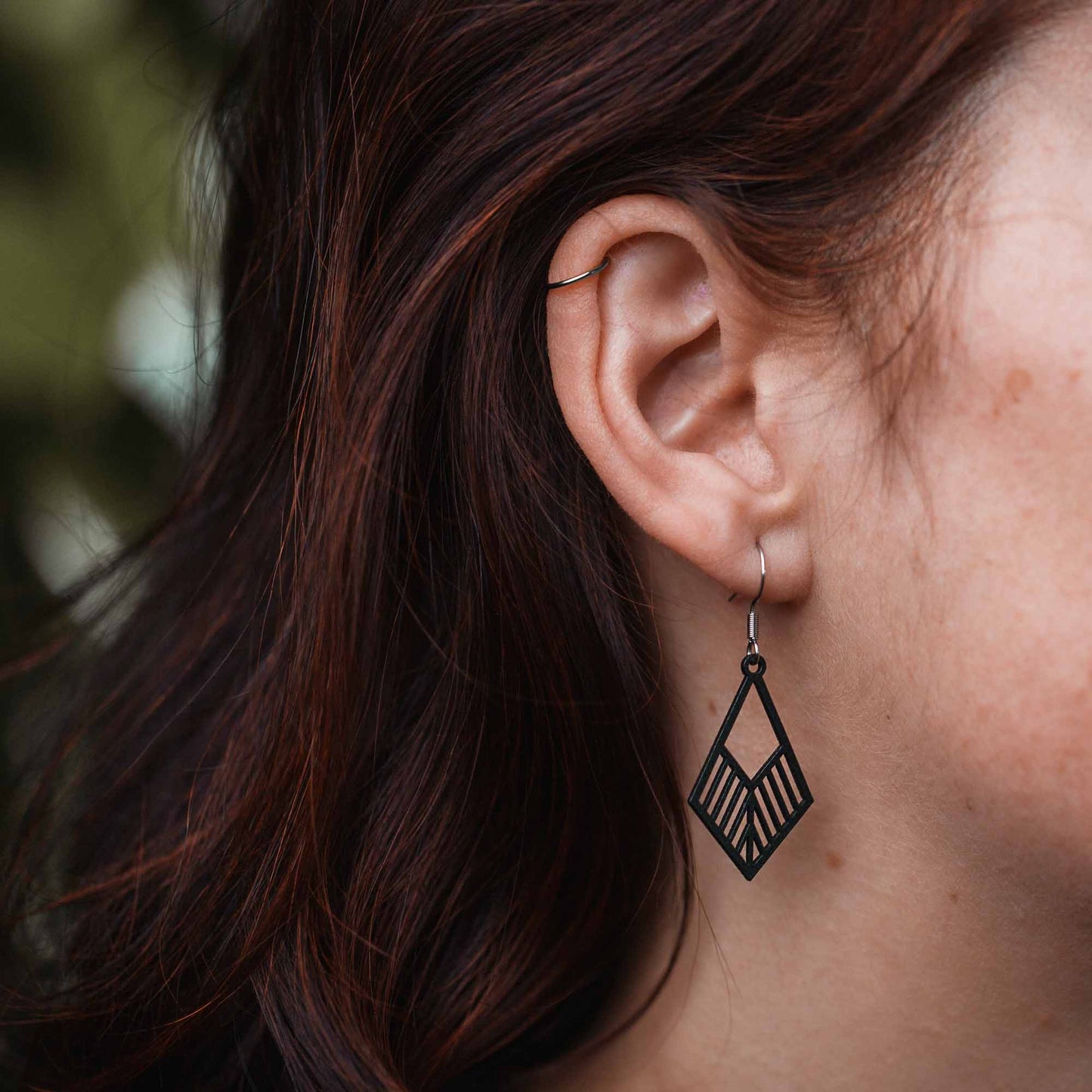 Ohrringe aus Holz - Tribe