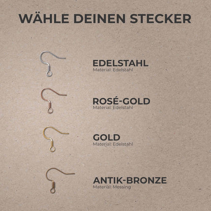 Ohrringe aus Holz - Mindful